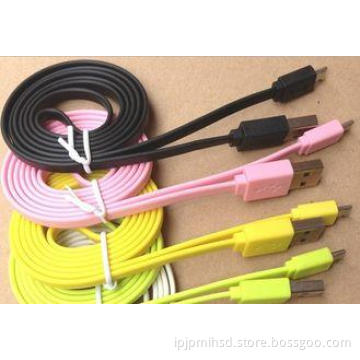Flat Samsung Galaxy S2 USB Charger Cable / High Speed Micro